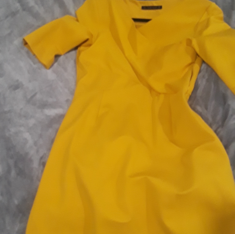 Zara business casual dress . Can be worn w/blazer